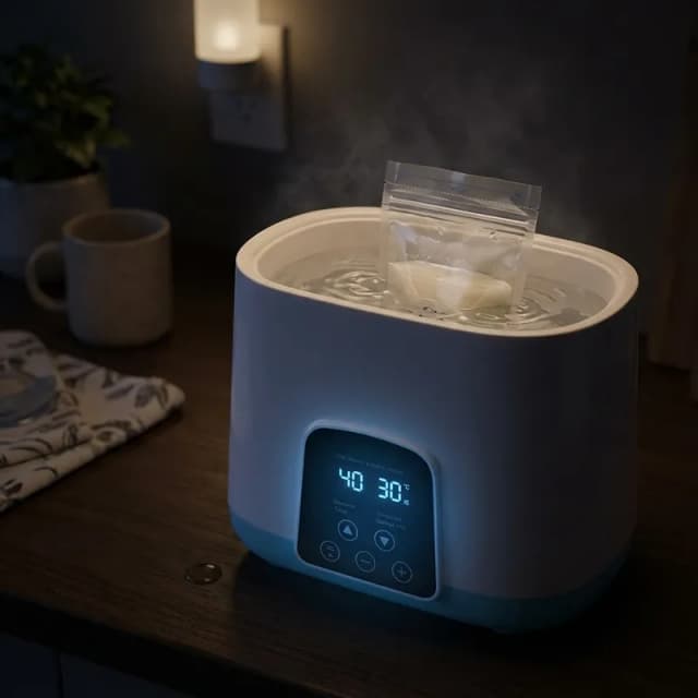 Descongela suavemente protegiendo cada nutriente de tu leche
